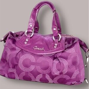 Rare Purple Coach purse